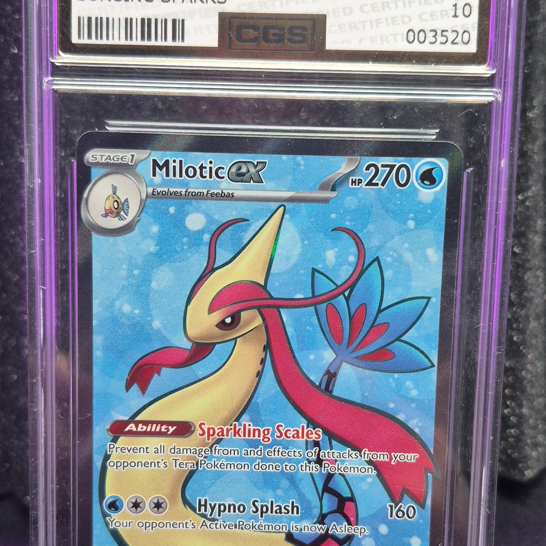 Milotic ex graded 10 by CGS